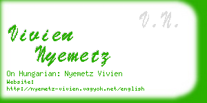 vivien nyemetz business card